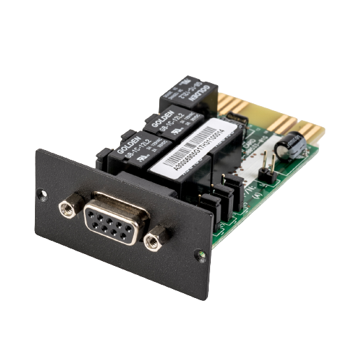 9346909000729 PowerShield Internal Relay Comms Card with DB-9 Connector, enhances communication capabilities for UPS systems
