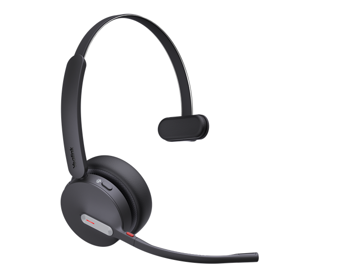 [6938818318281] Yealink BH70 Bluetooth Wireless Mono Headset Teams USB-A, Microsoft Teams  UC Certified, 3-Mic Noise Cancellation, 35 Hours Talk Time