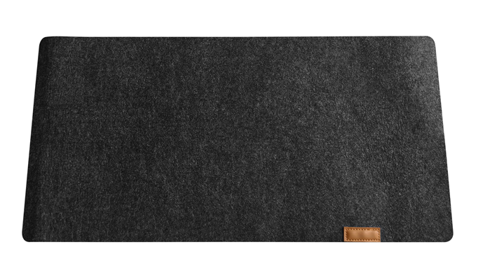 6956745180832 Brateck MP07-11-G Felt Mouse Pad Dark Grey (LS)