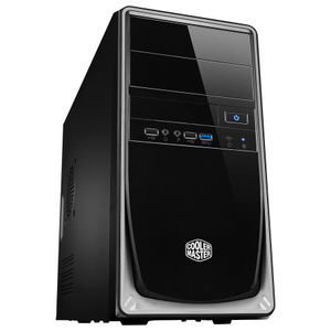 Elite 344 Cooler Master  Mini-Tower Case with 500W PSU Black