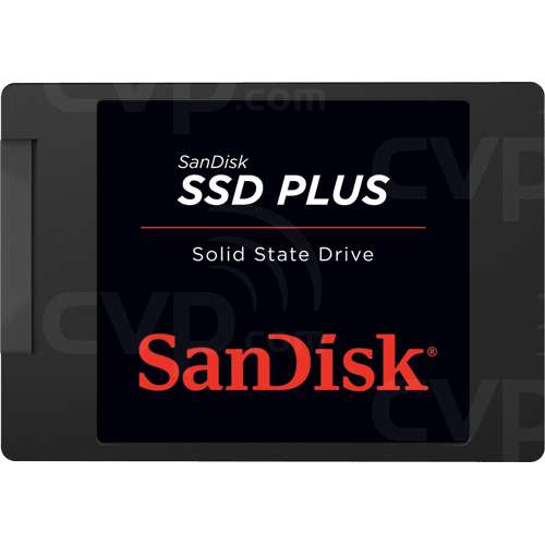 SanDisk, SSD, PLUS, 480GB, 2.5", SATA3, Seq. Read:535MB/s, Seq. Write:445MB/s, 3 Years Warranty