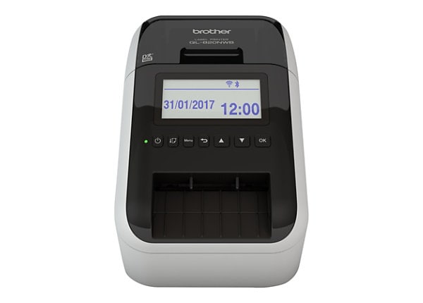 QL-820NWB WIRELESS (WiFi & BT) /NETWORKABLE HIGH SPEED LABEL PRINTER / UP TO 62MM  WITH BLACK/RED PRINTING