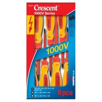[001.003.1008] Crescent Insulated Electrical Screwdriver Set | 8 Piece