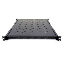 1RU Universal Fixed Shelf for Server Racks with Rail to Rail Depth up to 730mm