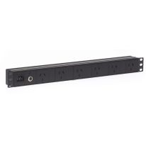 PDU.6WHGPO.10A 1RU 6 Way GPO Rack Mount PDU Power Rail