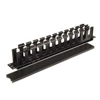 002.008.0002 1RU 19" Cable Management Rail | 12 Slot Deep