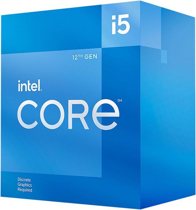 Intel Core i5 12400F 6 Cores/12 Threads 2.5/4.4GHz LGA1700 CPU Processor BX8071512400F