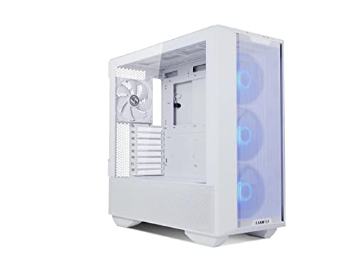 PC-LAN3RW Lian Li Lancool III Mid-Tower Chassis RGB E-ATX GAMING CASE WHITE