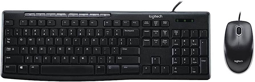 [920-002693] MK200 USB Keyboard and Mouse Combo