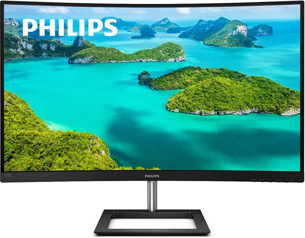 322E1C 31.5" VA 4ms 75Hz Full HD FreeSync Curved Monitor Tilt VESA