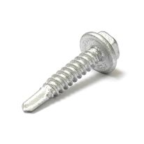[040.030.0043] 040.030.0043 Hex Head Self Drill Screws C3 Galvanised 12G x 20mm Box of 200