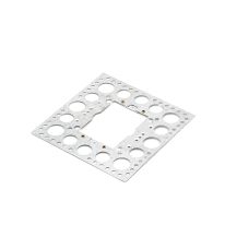 [040.050.0030] Square Render Mounting Bracket 0.7mm Thickness - 25 Pack