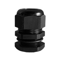 25mm Nylon Cable Gland Long Threaded with Washer - 20 Pack