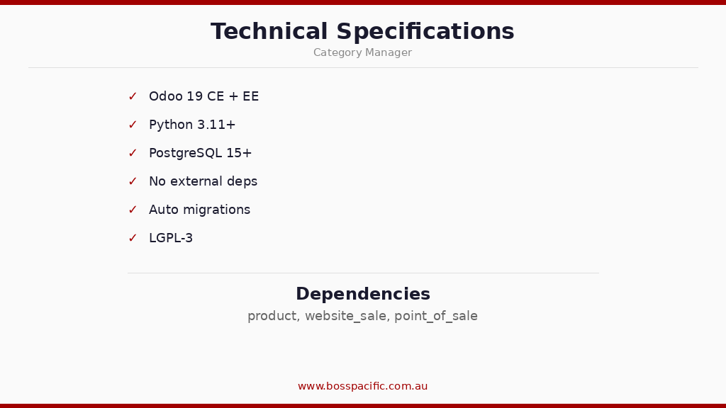 Technical Specs
