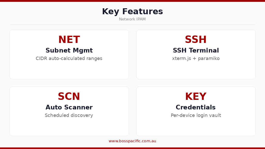 Key Features