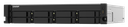 2U 12-Bay rackmount NAS, Intel Celeron N5095 quad-core, 8 GB onboard not expandable, 12 x 3.5"/2.5" SATA 6Gb/s drive bays, 2 x 2.5GbE