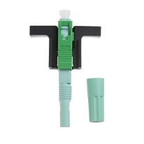 [015.002.0105] 015.002.0105 Field Assembly Fibre Optical Connector | SC / APC Connector | Bag of 6