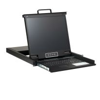 006.008.7016 KVM 1RU Rackmount Switch w/ 19" Monitor: 16-Port VGA