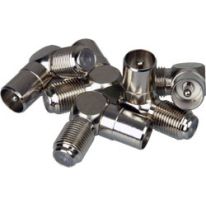 [008.008.0035] 008.008.0035 Right Angle - F Type Female to Pal Male