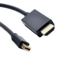 022.002.0450 1.5m Mini DisplayPort Male - HDMI® Cable Male: Black