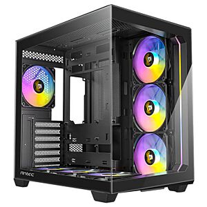 [C5 ARGB Tempered Glass] C5 ARGB Tempered Glass Antec  ATX Case Black
