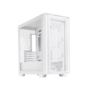 [A21] A21 ASUS  ASUS CASE/WHT mATX Case White