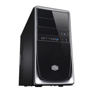 RC-344-SKR500 Cooler Master -N2 Elite 344 USB3 mATX Case Silver with Elite 500W PSU