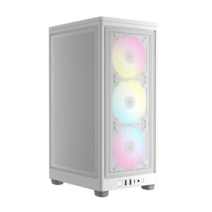 CC-9011247-WW Corsair 2000D Airflow RGB White Mini-ITX Case