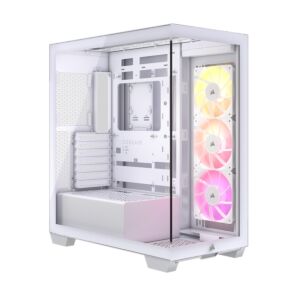 CC-9011279-WW Corsair 3500X ARGB Tempered Glass Mid-Tower E-ATX Case White