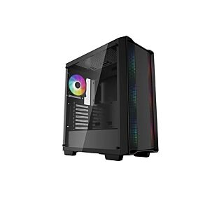 C560-BKTAA4-G Deepcool R-C-1 CC560 ARGB Tempered Glass Mid-Tower ATX Case