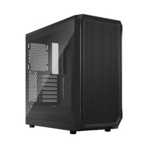 FD-C-FOC2A-01 Fractal Design  Focus 2 Tempered Glass ATX Gaming Computer Case Clear Tint Black