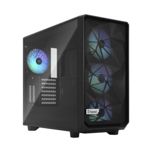 FD-C-MES2A-06 Fractal Design  Meshify 2 RGB Black Tempered Glass Light tint Mid-Tower E-ATX Case