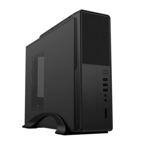 Generic S612-U3 Slim Micro ATX Case with 2 x usb2.0, 1 usb3.0 with 400w PSU
