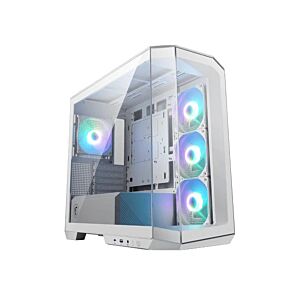 MSI MAG PANO M100R PZ WHITE Tempered Glass mATX Case