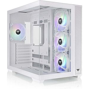 [CA-1Z2-00M6WN-00] CA-1Z2-00M6WN-00 Thermaltake  View 380 Tempered Glass ARGB Mid Tower ATX Case Snow White Edition