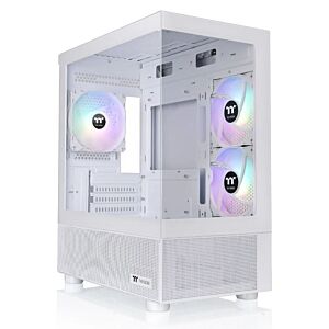 CA-1Z4-00M6WN-00 Thermaltake  View 170 ARGB Tempered Glass mATX Case Snow Edition