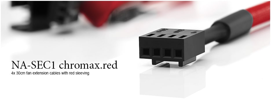 [NA-SEC1] NA-SEC1 Noctua  30cm 4-Pin PWM Fan Power Extension Cables 3-Pack