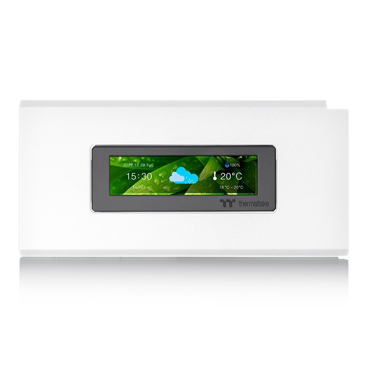 [AC-064-OO6NAN-A1] AC-064-OO6NAN-A1 Thermaltake LCD Display Panel Kit for Ceres 500 Tempered Glass ARGB Case Snow Edition