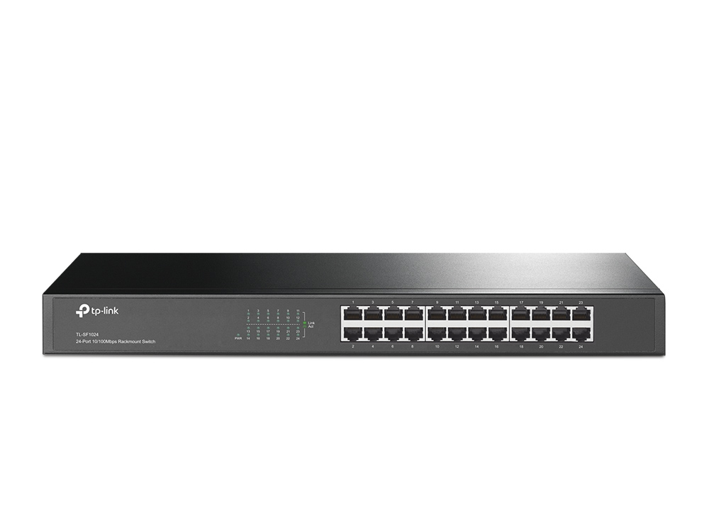 [TL-SF1024] TL-SF1024 TP-Link : 24-port Unmanaged 10/100M Rackmount Ethernet Switch