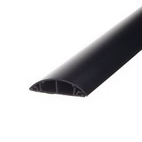 [013.012.9014] 013.012.9014 Cable Covers - 90mm x 19mm x 2m: Black