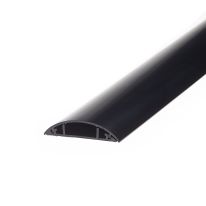[013.012.6014] 013.012.6014 Cable Cover - 60mm x 13mm x 2m: Black