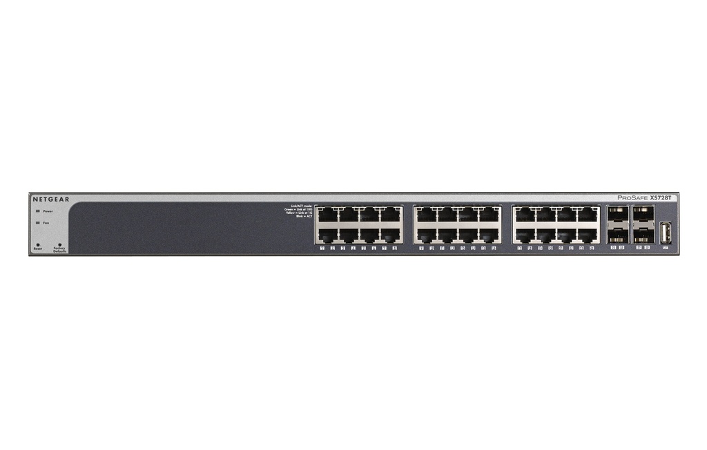 [XS728T-100AJS] XS728T-100AJS Netgear  ProSAFE 24 Port 10 Gigabit Ethernet Smart Switch
