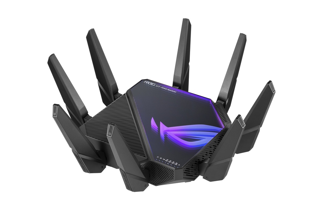 [GT-AXE16000] GT-AXE16000 Asus ROG Rapture  Quad-Band Wi-Fi 6E RGB Gaming Router
