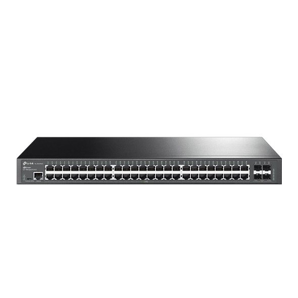 [TL-SG3452X] TL-SG3452X TP-Link  JetStream 48-Port Gigabit L2+ Managed Switch with 4 10GE SFP+ Slots Omada