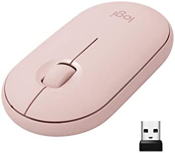 [910-005601] 910-005601 Pebble M350 Wireless/Bluetooth Mouse - Rose