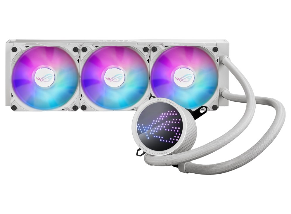 [ROG RYUO III 360 ARGB WHT] ROG RYUO III 360 ARGB WHT ASUS ROG RYUO III 360 ARGB White Edition Liquid CPU Cooler