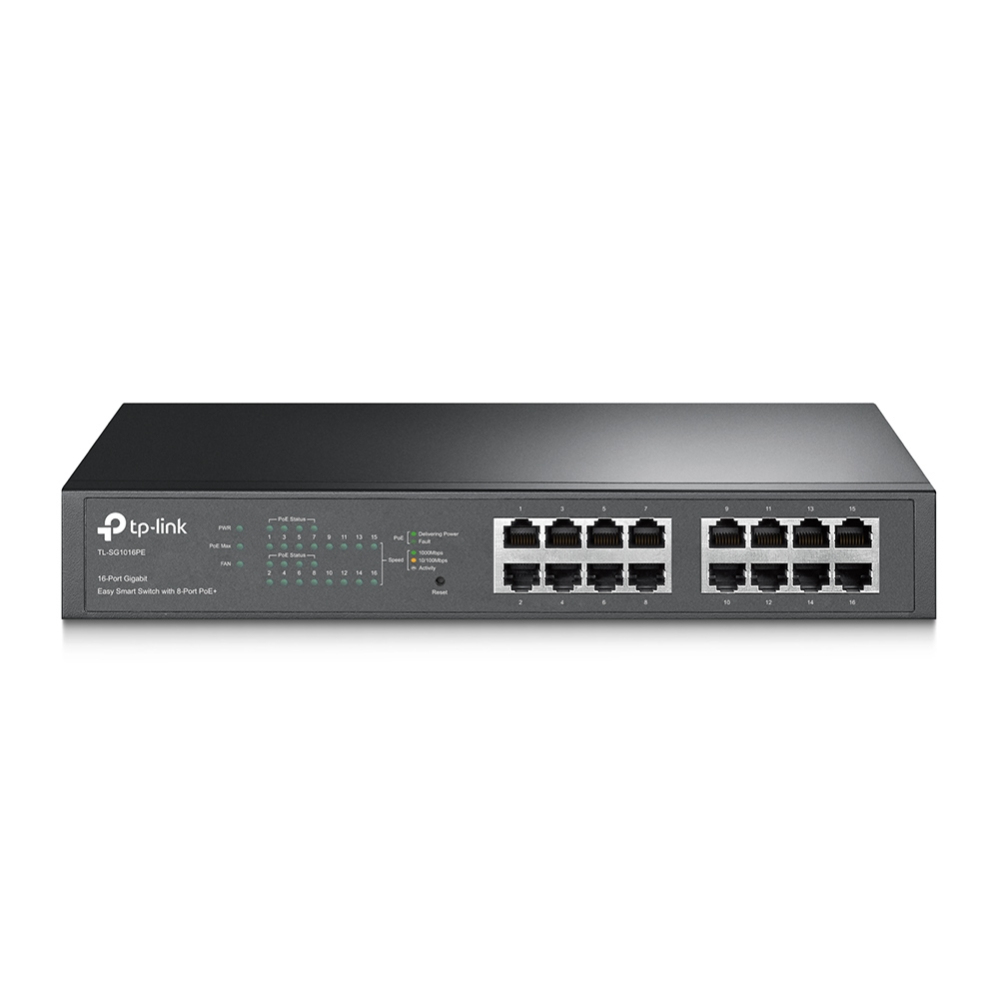 [TL-SG1016PE] TL-SG1016PE TP-Link  16-Port Gigabit Desktop/Rackmount Switch
