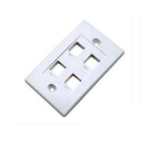 [016.007.0004] 016.007.0004 4 Way Keystone Face Plate