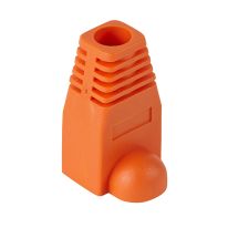 [005.012.0009] 005.012.0009 RJ45 Cable Boots - 10 Pack-Orange