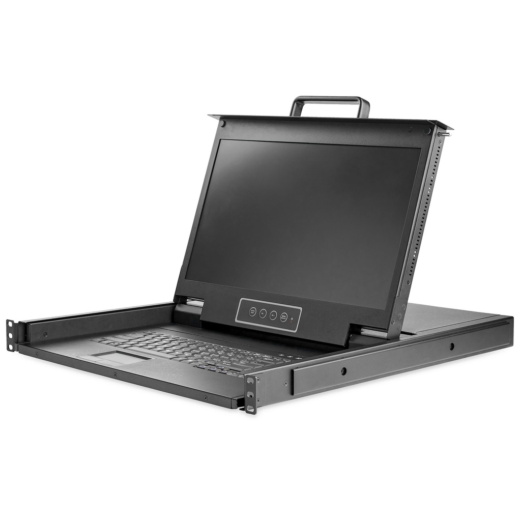 [RKCONS17HD] RKCONS17HD StarTech Rackmount Single Port VGA KVM Console with 17" LCD Monitor HD 1080p